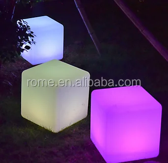 
Мебель б/у светодиодная подсветка мебель 40 см изменение цвета RGB светодиодная мебель RGB декоративный кубический светильник 