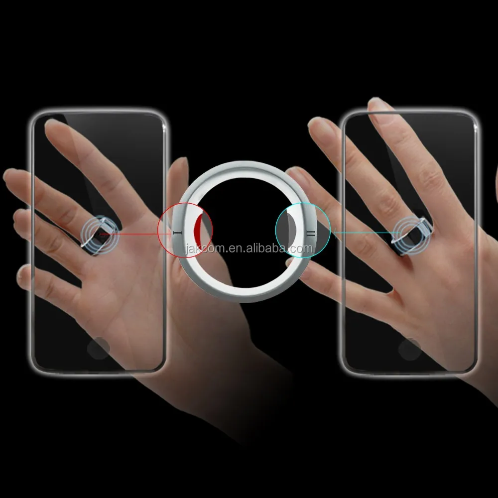 JAKCOM R3F Black Wearable Smart Ring For Android WP Mobile Phone With NFC  Size 7-12 