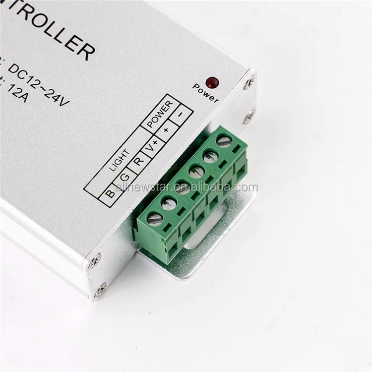 CE ROHS Led Strip Controller Wireless 12A RF RGB Remote 4Keys Controller for 5050 3528 LED Strip Light