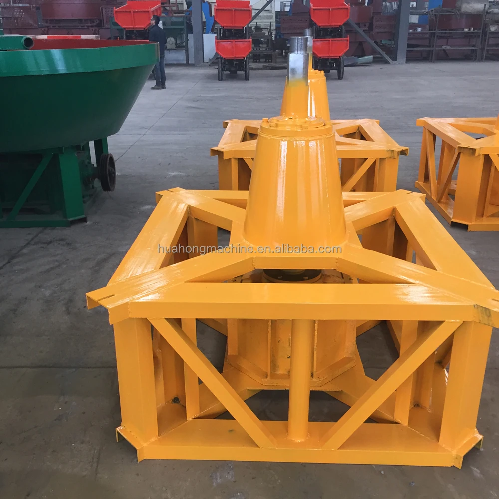 
С мельницей CIQ gold pan mill, Золотая мельница wet pan с ISO 