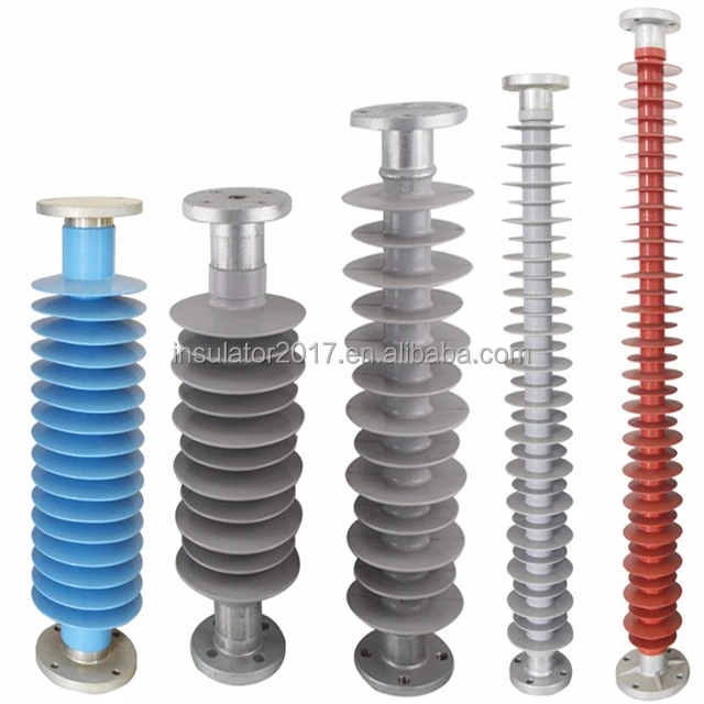 132kv overhead transmission line composite polymer post insulator