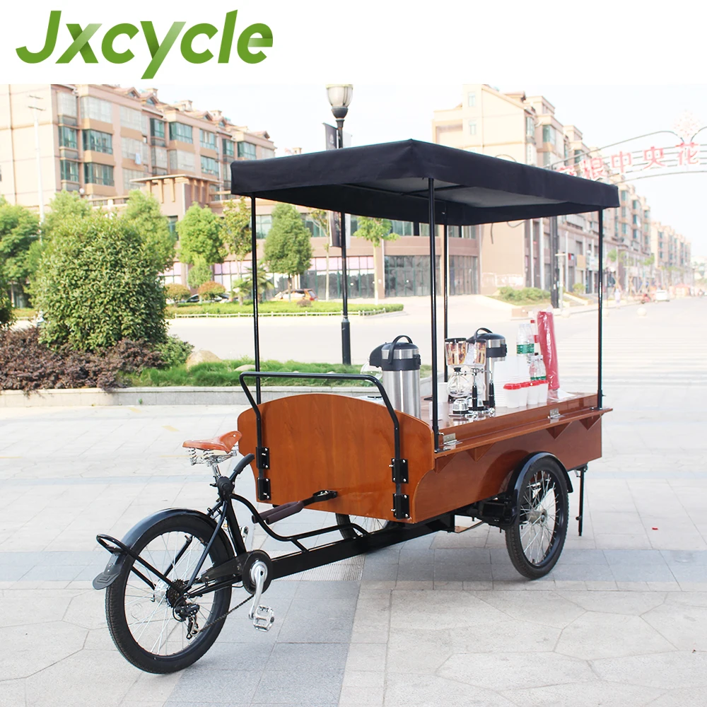 Source New Retro Coffee Bike /Hot Food Truck/Fashion Coffee Cart