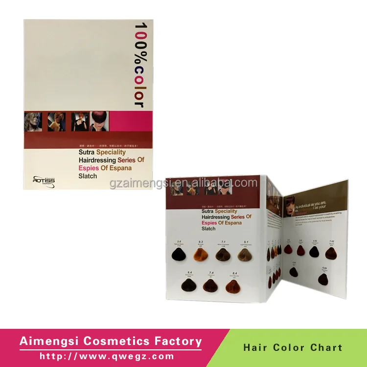 OEM Custom Color Model Vertical Hairdressing Salon Chart - China Hair Color  Chart and Hair Dye Color Chart price