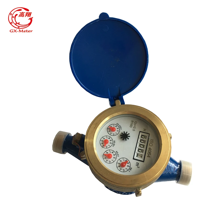 15mm 1/2" Household Cold Water Flo-w Meter Copper Hose Thread Water Meter Z1O5 