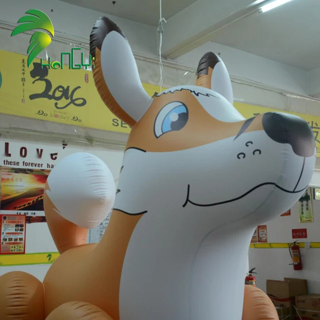 Customized Hongyi Inflatable Husky Dog Toy With Sex SPH