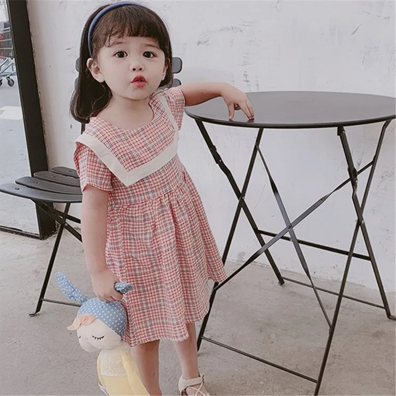半袖ギンガムかわいい女の赤ちゃんのドレス夏フィリピン子供服包丁ドレス Buy ガールのドレス かわいい赤ちゃんの女の子 女の子 Product On Alibaba Com