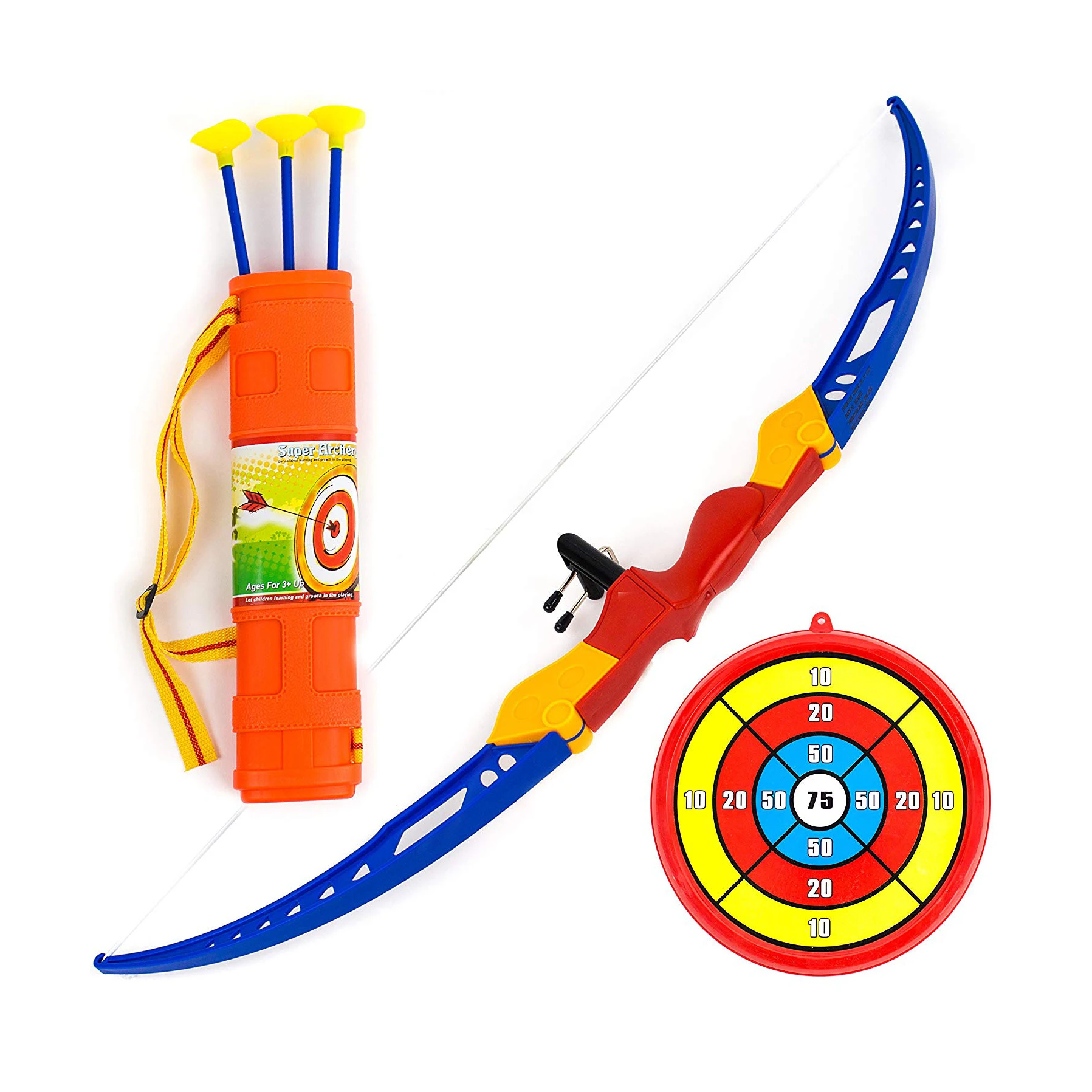 Archery Bow and Arrow Game Set Toy Fun for Kids Children Garden Outdoor 