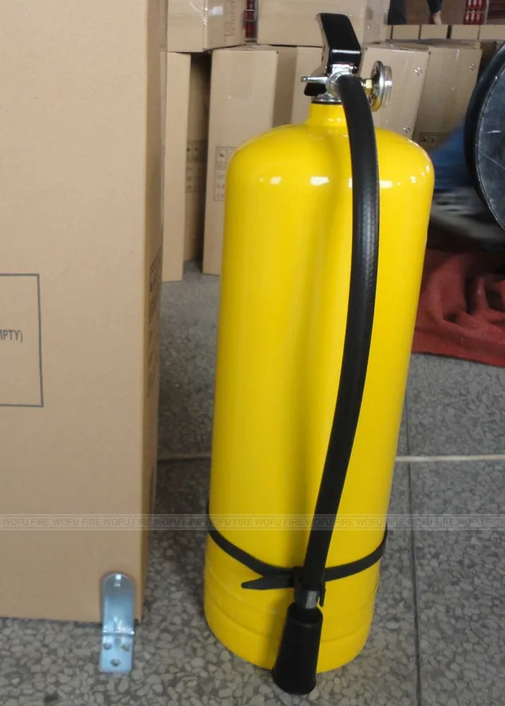 Factory direct fire extinguisher,8kg yellow fire extinguisher cylinder,Empty fire extinguisher equipment