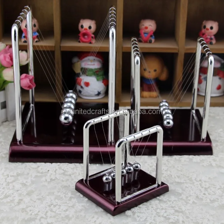 Gojiny Steel Balance Swinging Magnetic Ball Cradle Physics Science Pendulum Desk Fun Toy Gift 