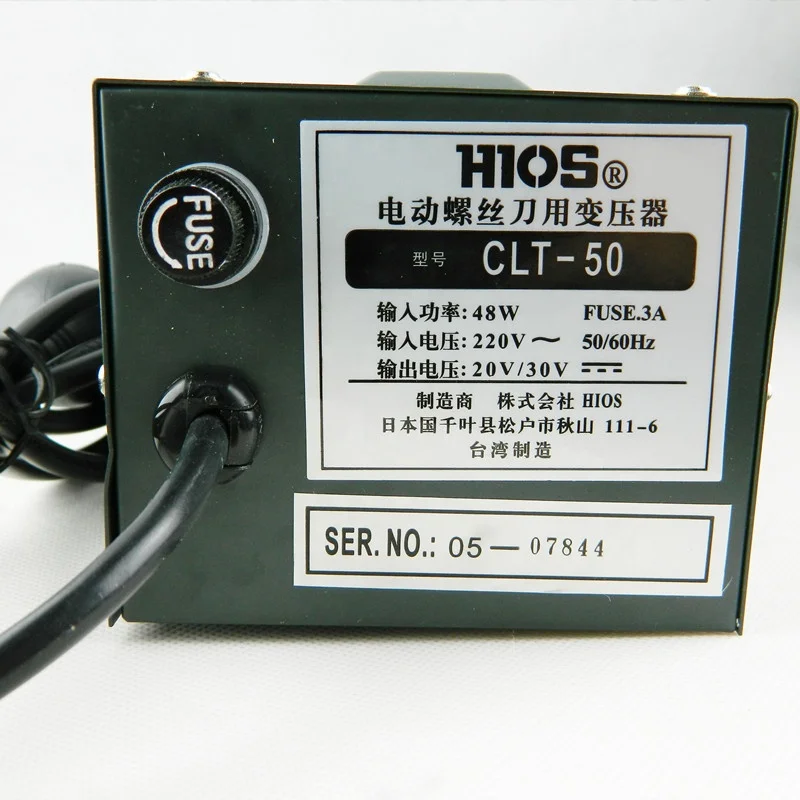 Wholesale 電動ドライバーHIOS CLT-50電源 From