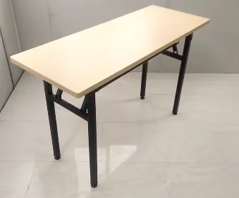 
Cheap Church Podium Rostrum Podium Long Office Meeting Table Steel Wood Folding Training Table 