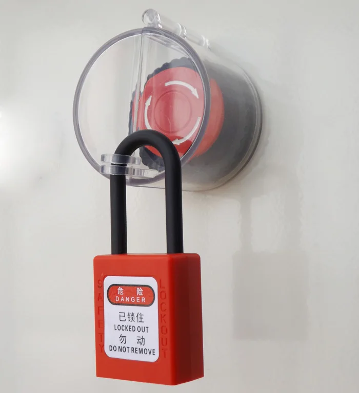 Push Button Lockout Asian LOTO Emergency Switch 