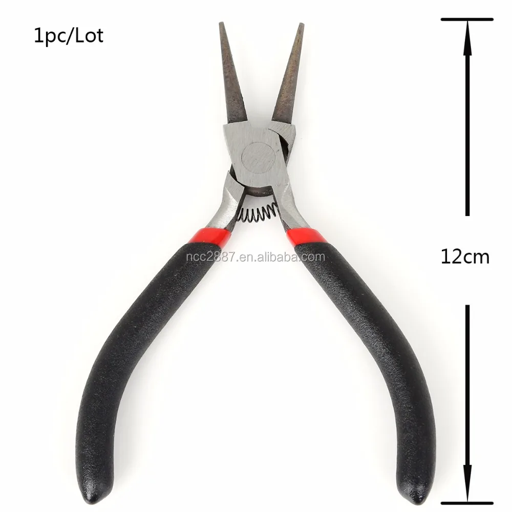 12 см плоскогубцы с двойной ручкой с черной ручкой инструменты для изготовления ювелирных изделий, yiwu