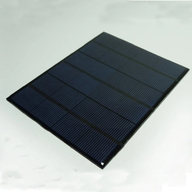 Высококачественная панель солнечных батарей 6V 3 5 W Портативный поликристаллический кремниевый солнечный генератор 165*135*3 мм