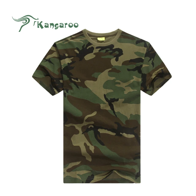 camouflage t shirt printing