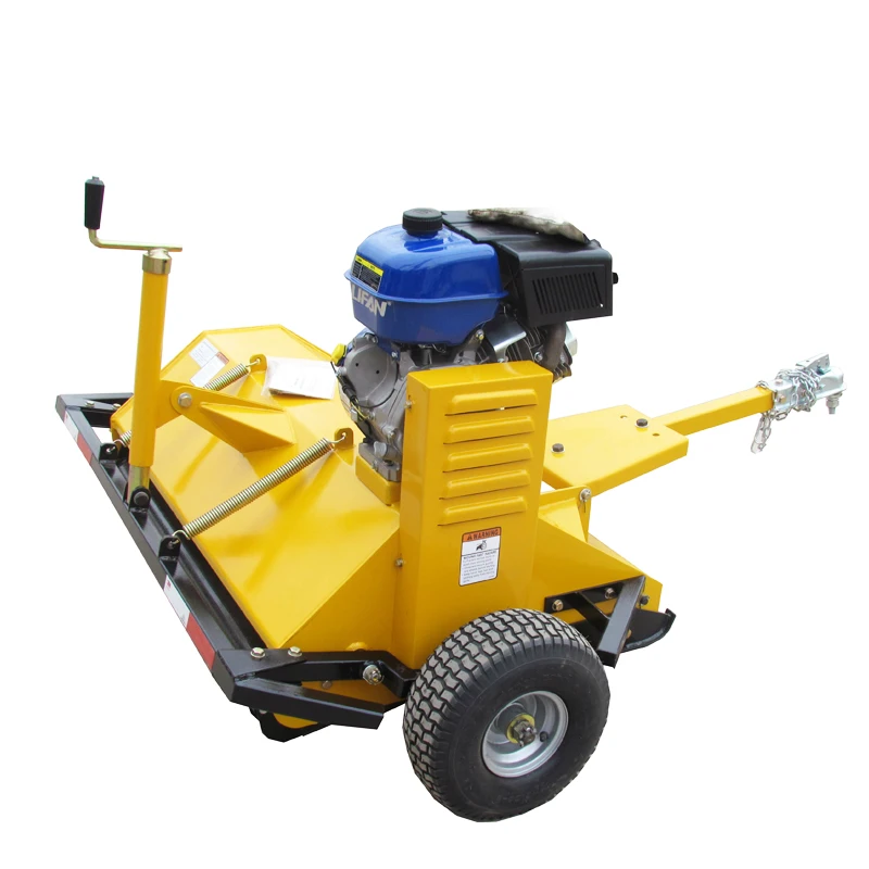 Single Cylinder Self Powered Tow Behind Flail Mower Lawn Mower Blade