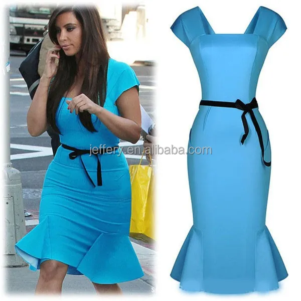 Bureau Dame Formelle Robe De Mode A Volants Ol Robe Avec Ceinture A693 Buy Robe Moulante A Volants Robe Droite Pour Le Bureau Robe Habillee Pour Le Bureau Product On Alibaba Com