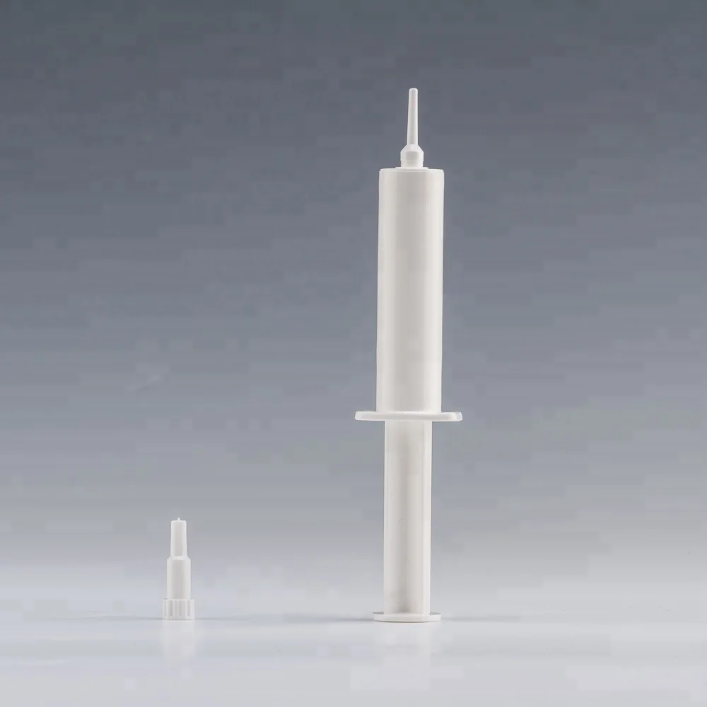 Single Use Disposable White Dose Syringe Veterinary Cow Mastitis Intramammary Influsion Treating Syringes From China