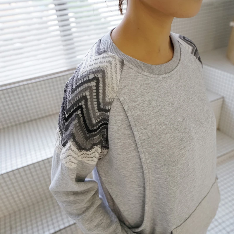 
Одежда для грудного вскармливания от производителя OEM/ODM стильная одежда для кормления с длинным рукавом TC128 