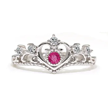 2019 new design crown shape adjustable ring for women