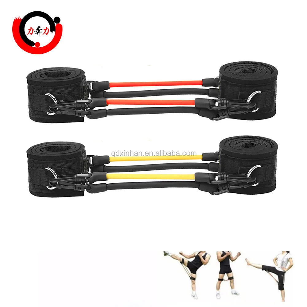Leg Resistance Speed Exercise Bands for Taekwondo Athletic Performance and Fitness Training