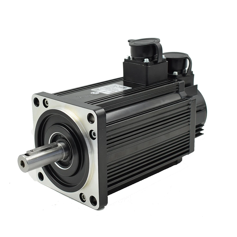 China supplier high torque low rpm industrial sewing 1.5KW ac servo motor with brake