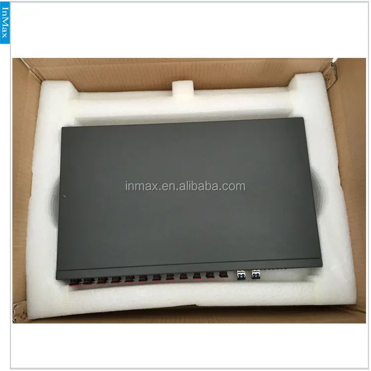 Plastic Optical Fiber Managed PoF Switch