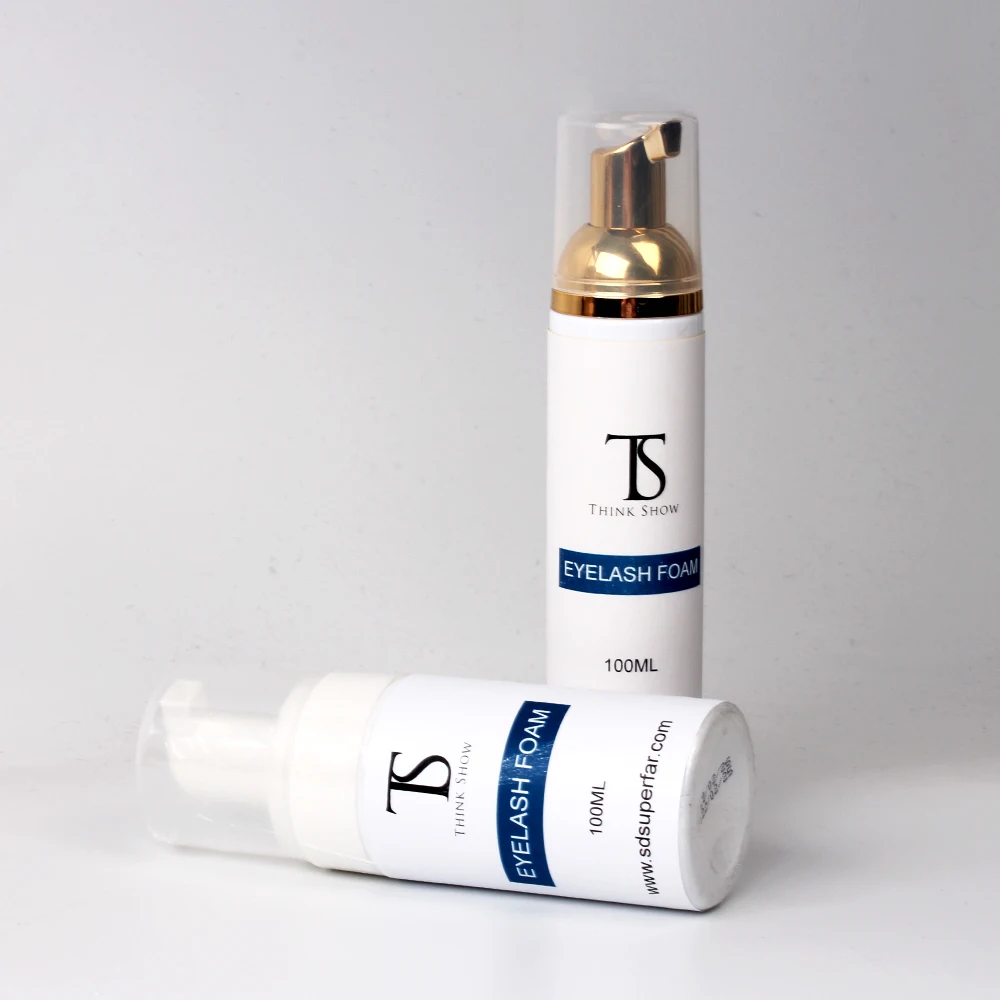 
 Оптовая продажа, без масла, пенопласт для ресниц, очищающее средство для наращивания ресниц, частный бренд, шампунь для ресниц  