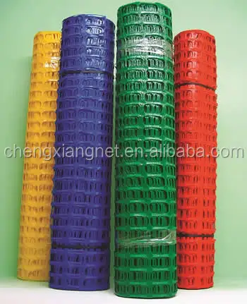 50M Roll Plastic Safety Barrier Fencing Orange Green Blue Yellow Mesh Netting 