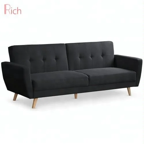 Modem Nordic Minimalist Style Home Living Room Furniture Wooden Legs Fabric Sofa Couch