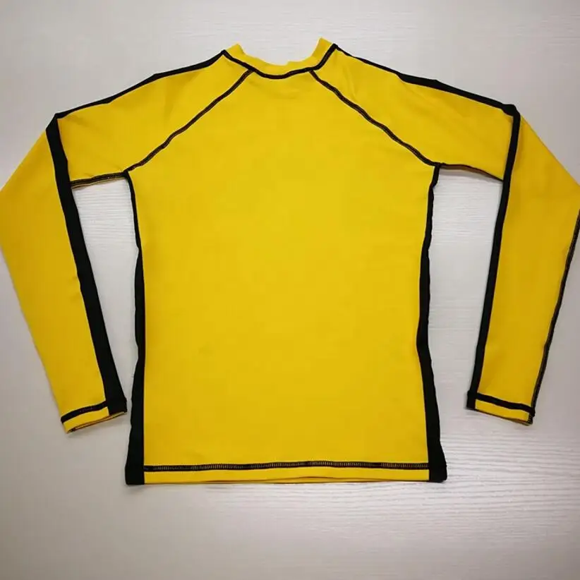 bright yellow long sleeve shirt