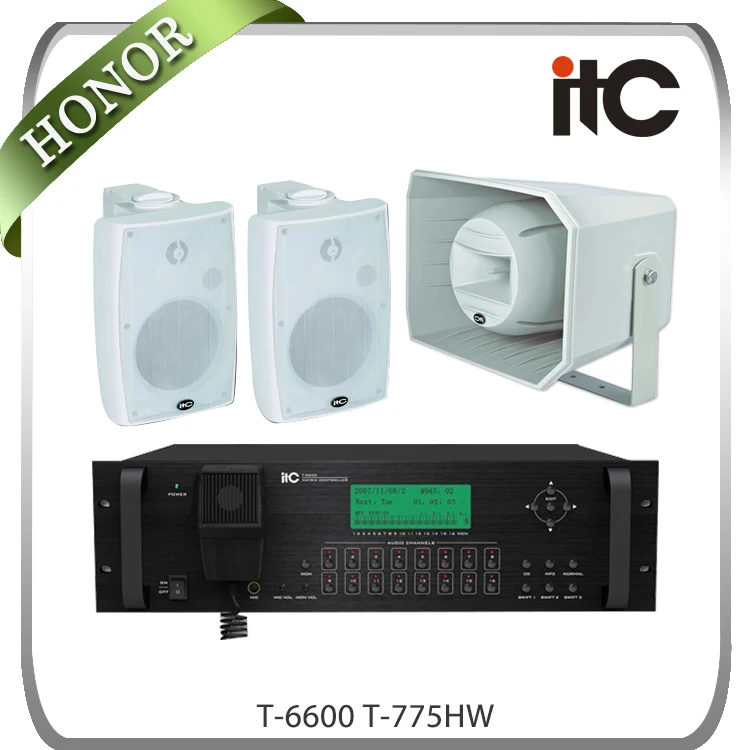 ITC 16 Zone PA System Pro Sound for Schools Churches