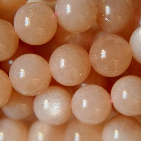 Details about   Wholesale Lot Natural Peach Moonstone 8x8mm Round Cabochon Loose Gemstone @@