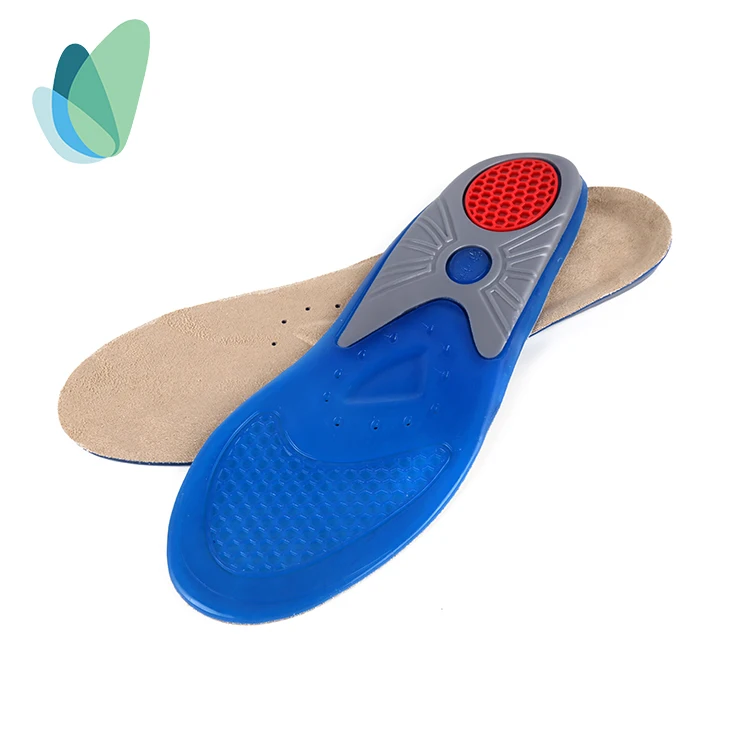 Новый продукт поддержку свода стопы полный lenghth ортопедических колодок SEBS гелевые