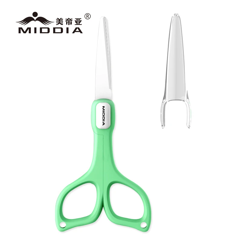 2 дюйма ПП ручка Нарезки Пищевых Продуктов Кухонные столовые приборы из циркониевой керамики салат детские ножницы