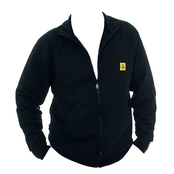 Wholesale Popular winter Esd Fleece work jacket for cleanroom uniform From 