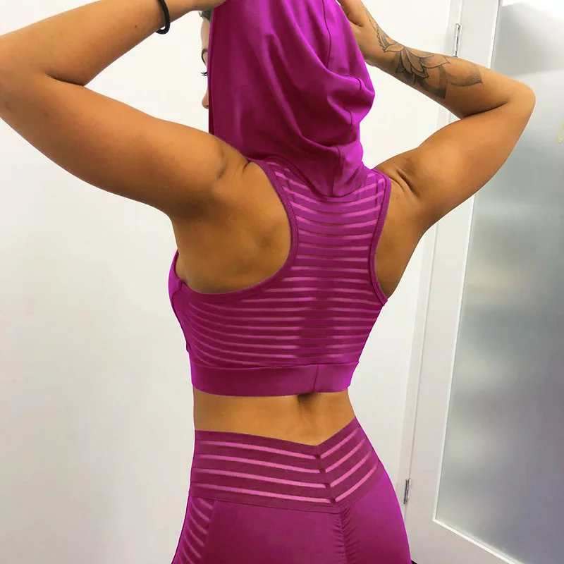 sports bra hoodie