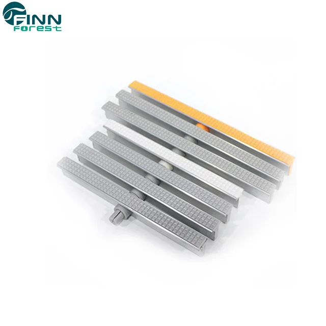 Swimming Pool Aluminum Alloy Gutter Grating Pool Cover Grating
