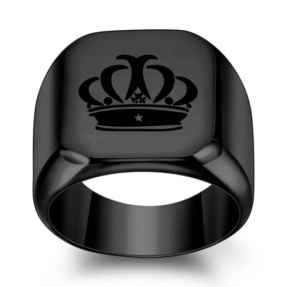 King Ring 8mm Sonic Fidget Ring – Spinner Ring for Men & Women, Spin  Stainless Steel Ring, Curban Chain Rings, Men Rings, Fidget Spinner – Black  07|Amazon.com