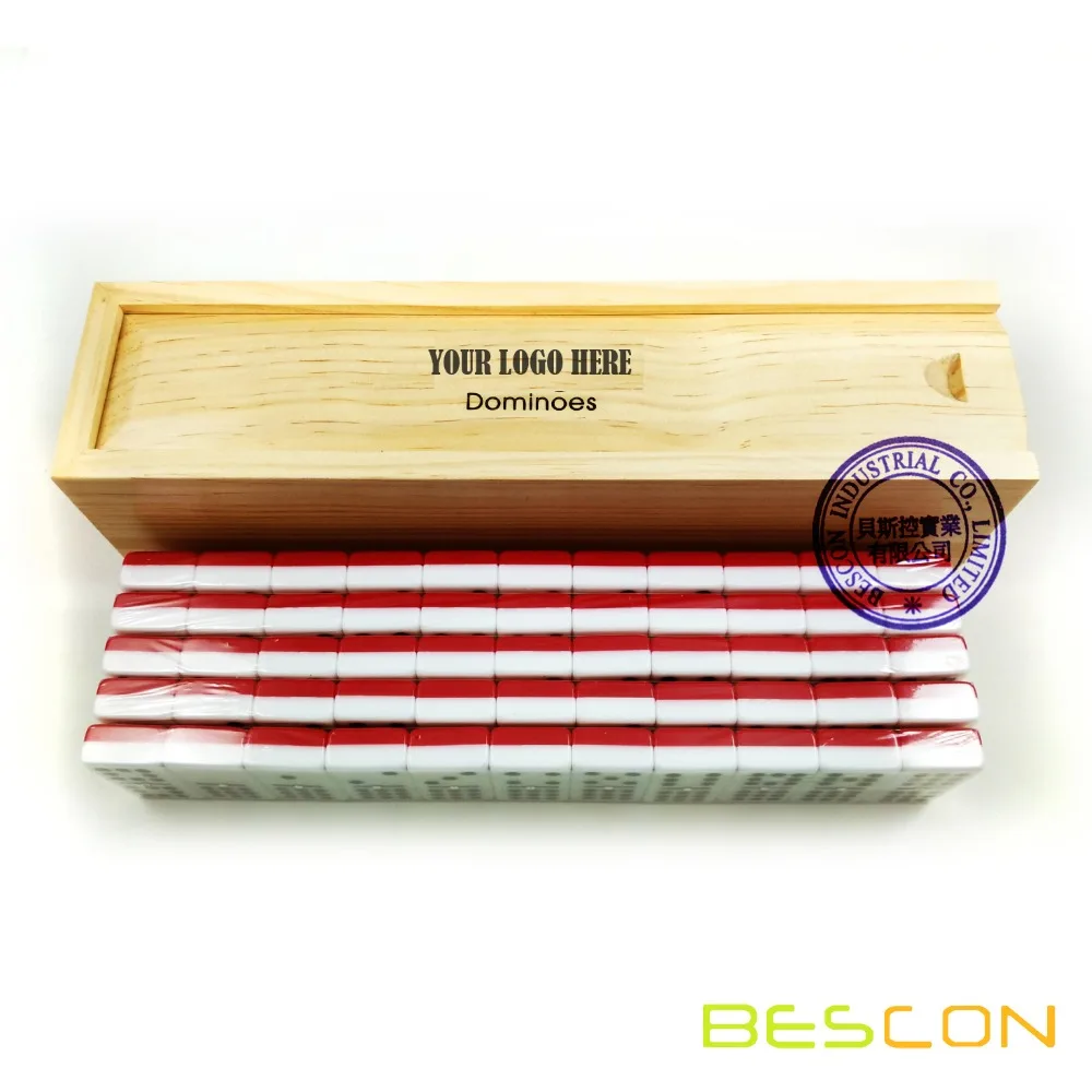 Высококачественный набор домино Jumbo Double 9