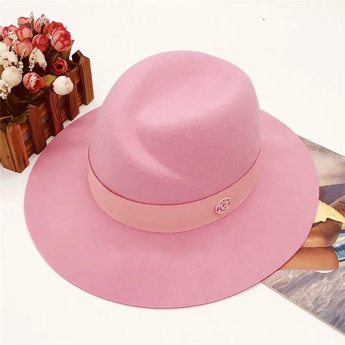 Fedora Hat,Womens Wool Felt Hats 