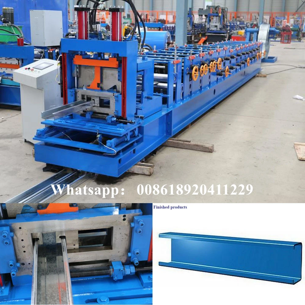 Multi Purlin System Machine Galvanized C Z Sigma Purlin Roll Forming Machine