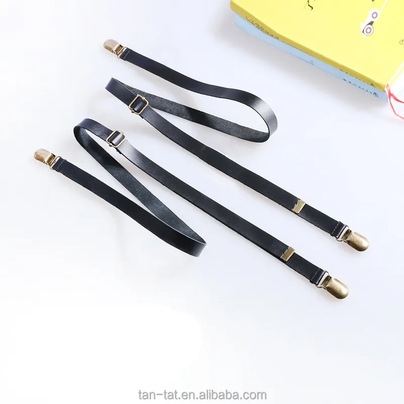 Мужские подтяжки для шафера темно-коричневые кожаные подтяжки