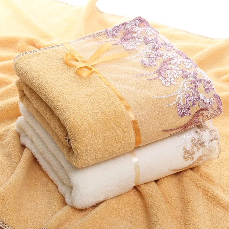 Microfiber Towel Set 400gsm Terry Cloth for Bed & Bath Quick-Dry Plain Square Design for Beach or Hotel Use for Adults