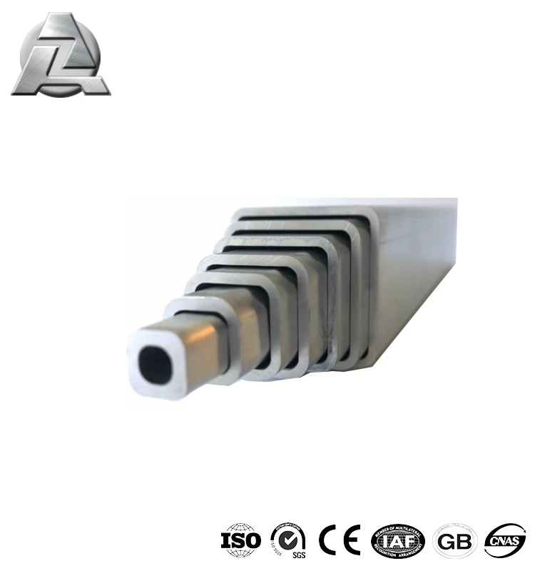 Hot Selling Silver Anodized Aluminum square Telescopic Tubing