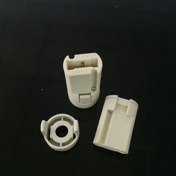 Ceramic / Porcelain G9 Halogen Lampholder with Cap