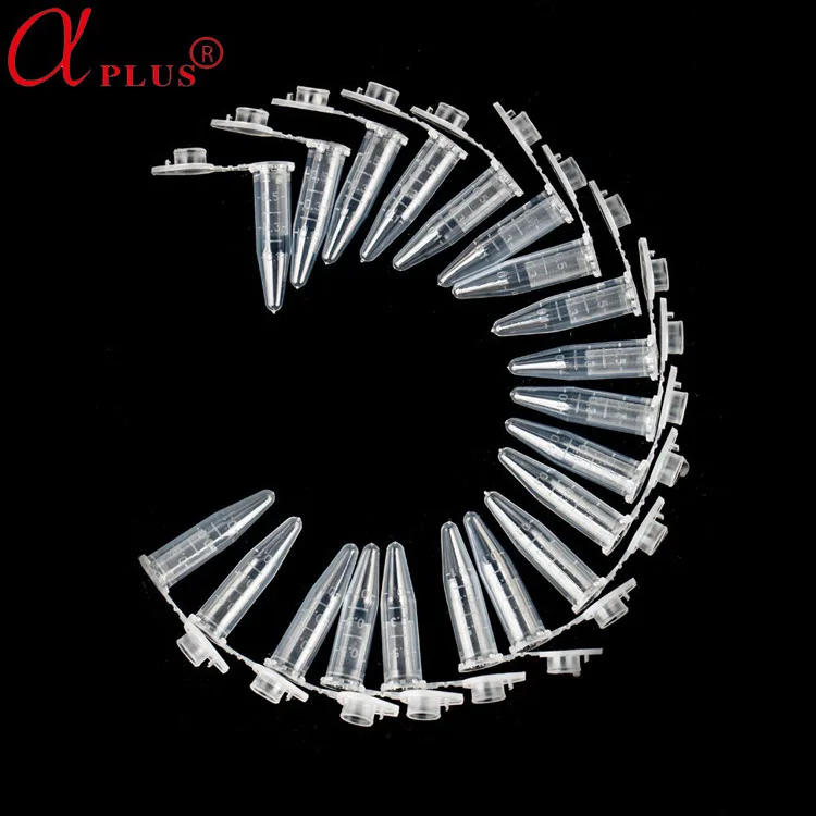 Медицинские лабораторные одноразовые пластиковые пробирки с винтовой крышкой