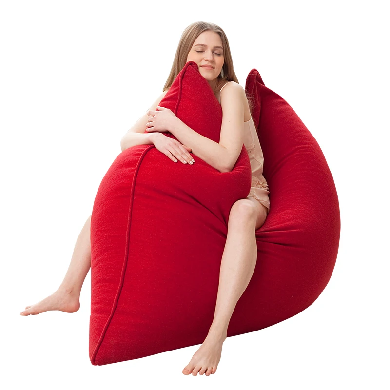 Диван-кровать Lazy beanbag модный диван-мешок с принтом.