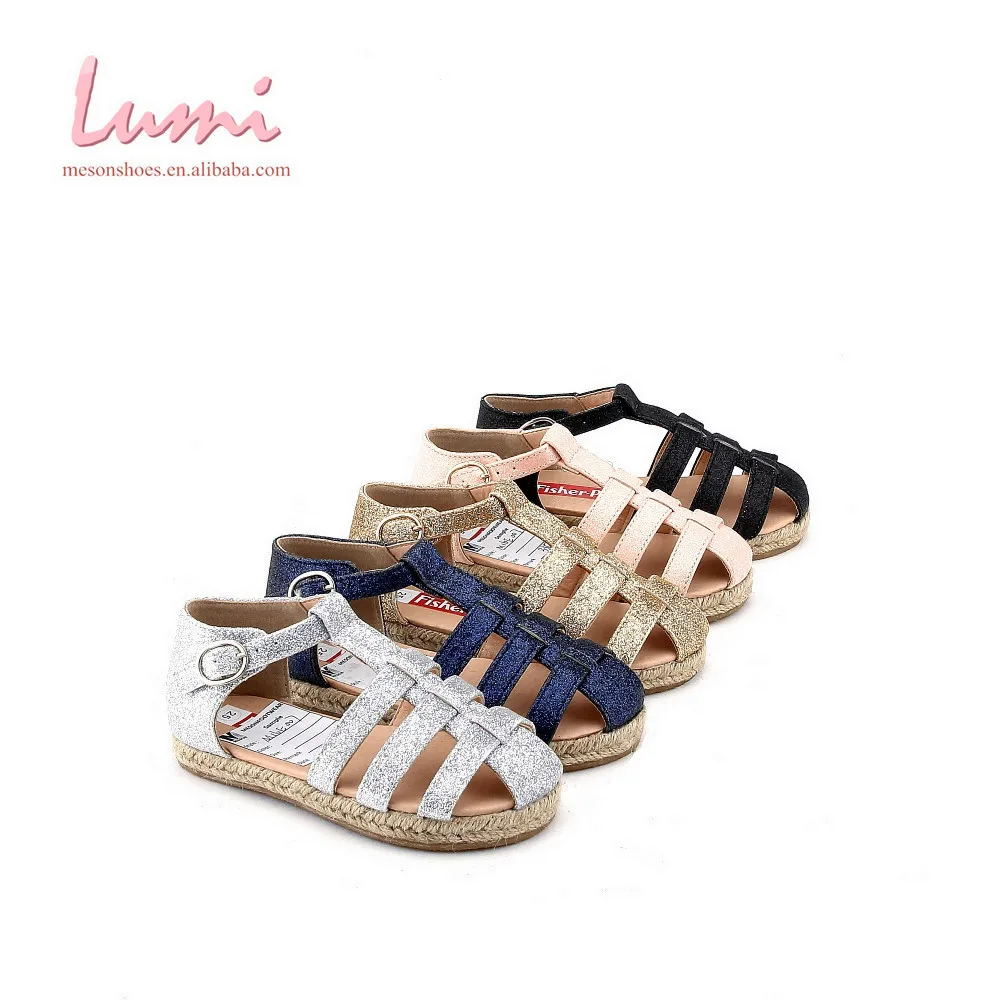 Sandalias Planas De Seguridad Para Niños,Zapatos Bonitos De Yute Con Brillo,Superventas  - Buy Zapatos De Bebé Sandalias Zapatos Product on Alibaba.com