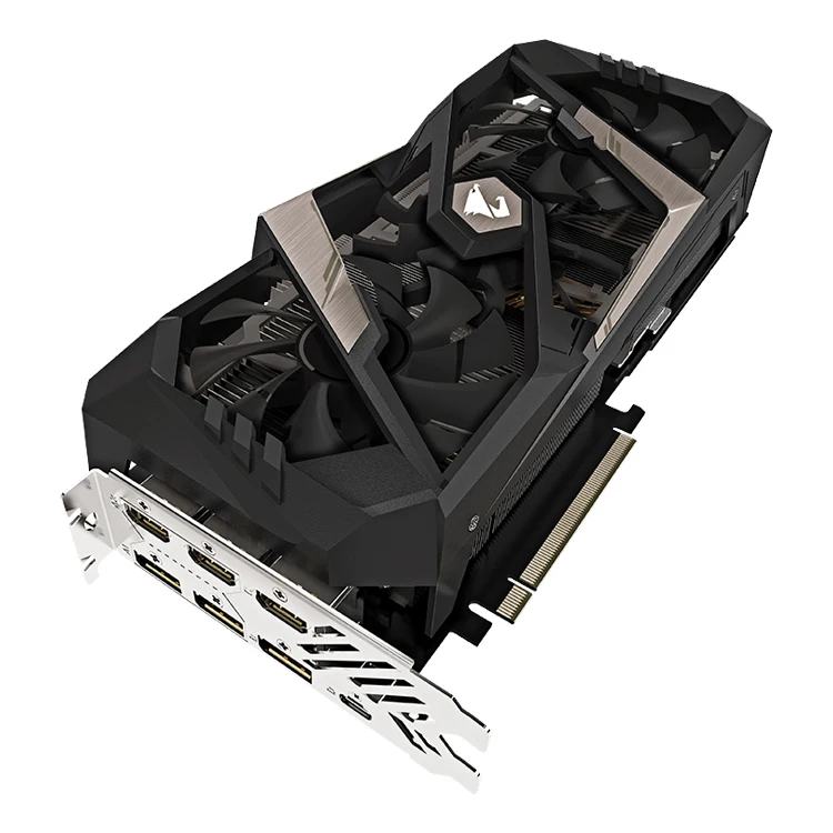 GIGABYTE AORUS GeForce RTX 2080 Ti 11G Used Graphics Card with 11G GDDR6 352 Bit Memory Powered by GeForce RTX 2080 Ti